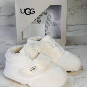 UGG I BIXBEE AND LOVEY Bootie Shoes Babies Infant 04/05 VANILLA White